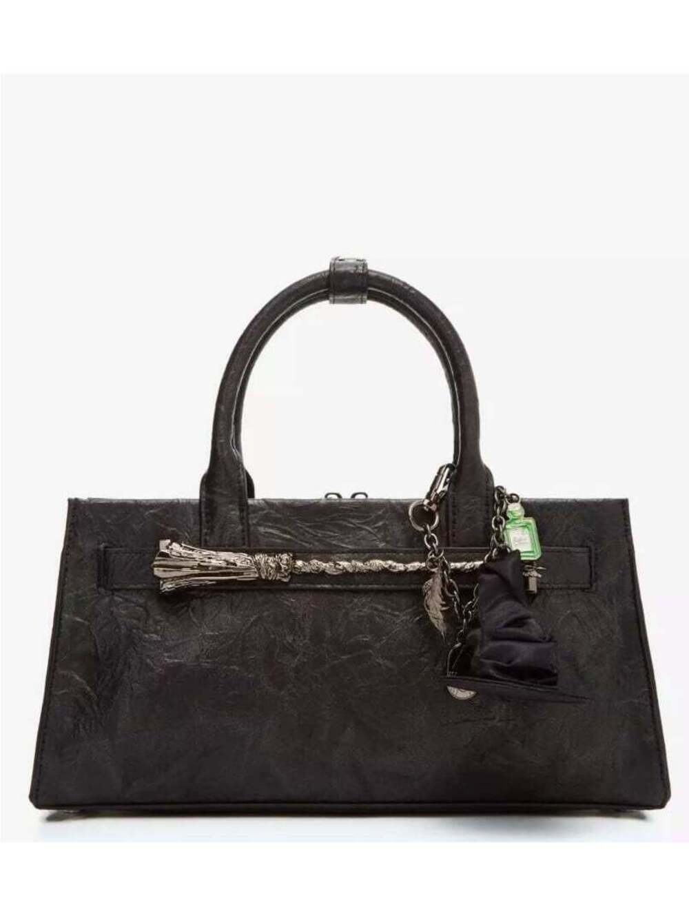 Wicked Elphaba Broomstick Crinkle Texture Handbag
